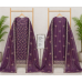 Veeran Fashions Royal Purple Boutique Unstitched Suit with Fancy Dupatta Veeran Fashions Royal Purple Boutique Unstitched Suit with Fancy Dupatta