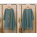 Veerran Fashions Sea Green Barbari Silk Unstitched Suit with Opada Bottom & Pure Chiffon Dupatta Veerran Fashions Sea Green Barbari Silk Unstitched Suit with Opada Bottom & Pure Chiffon Dupatta