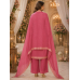 Rose Pink Georgette Embroidered Unstitched Suit with Chiffon Dupatta Rose Pink Georgette Embroidered Unstitched Suit with Chiffon Dupatta