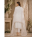 Ivory Blossom Chiffon Embroidered Unstitched Suit