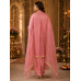 Blush Rose Giraffe Embroidered Unstitched Suit with Kota Doria Dupatta Blush Rose Giraffe Embroidered Unstitched Suit with Kota Doria Dupatta