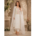 Ivory Blossom Chiffon Embroidered Unstitched Suit