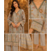 Mist Grey Floral Silk Stitched Farshi Salwar Kameez Set Mist Grey Floral Silk Stitched Farshi Salwar Kameez Set