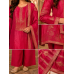 Royal Rani Pink Opada Silk Embroidered Unstitched Suit Set Royal Rani Pink Opada Silk Embroidered Unstitched Suit Set