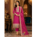 Rani Pink Shimmer Dola Designer Unstitched Suit with Ornate Dupatta Rani Pink Shimmer Dola Designer Unstitched Suit with Ornate Dupatta