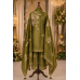 Olive Royale Banarasi Silk Embroidered Unstitched Suit Olive Royale Banarasi Silk Embroidered Unstitched Suit
