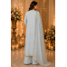 Frost Bloom Designer Crape Unstitched Suit with Chenon Dupatta Frost Bloom Designer Crape Unstitched Suit with Chenon Dupatta