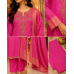 Royal Fuchsia Opada Silk Embroidered Unstitched Suit Royal Fuchsia Opada Silk Embroidered Unstitched Suit
