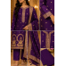Royal Amethyst Dola Silk Mughal Elegance Unstitched Suit Royal Amethyst Dola Silk Mughal Elegance Unstitched Suit