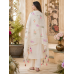 Ivory Garden Bloom Jakhat Unstitched Suit Set Ivory Garden Bloom Jakhat Unstitched Suit Set
