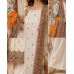 Ivory Royale Designer Crape Unstitched Suit with Heavy Designer Work Dupatta