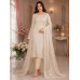Ivory Pearl Crush Unstitched Suit with Elegant Crush Dupatta Ivory Pearl Crush Unstitched Suit with Elegant Crush Dupatta