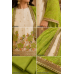 Lime Blossom Shimmer Designer Unstitched Suit Set with Chenon Dupatta Lime Blossom Shimmer Designer Unstitched Suit Set with Chenon Dupatta