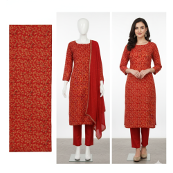 Red Colour Bridal Suit
