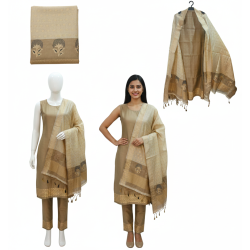 Maheshwar Heritage Cotton-Work Suit