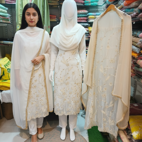 Elegant Ivory Jimmy Choo Suit