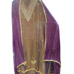 Royal Crush Silk Suit