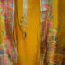 Festive Mustard Embroidered Kurta Set Festive Mustard Embroidered Kurta Set