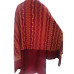Pashmina Crimson Charm Wool Suit