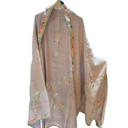 Lavender Crush Kurta Set with Floral Embroidery