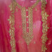 Elegant Zari-Embroidered Hot Pink Doria Suit Set
