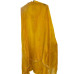 Royal Zari-Embroidered Yellow Glass Tissue Suit Set