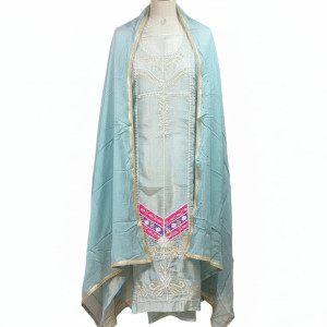 Chamak Shine Chiffon Suit
