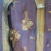 Royal Purple Silk Crape Ensemble
