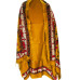 Mustard Yellow Maheshwari Suit Set with Printed Dupatta