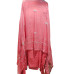 Rose Pink Hand-Embroidered Chiffon Suit