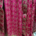 Royal Pink Embroidered Chennon Suit Set