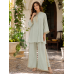 Mint Serenity Chenon Stitched Co-Ord Set Mint Serenity Chenon Stitched Co-Ord Set