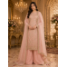 Blush Royale Chenon Unstitched Dress Material with Pure Chiffon Dupatta