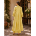 Lemon Blossom Mal Cotton Stitched Frock Set Lemon Blossom Mal Cotton Stitched Frock Set