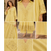 Lemon Blossom Mal Cotton Stitched Frock Set Lemon Blossom Mal Cotton Stitched Frock Set