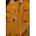 Golden Amber Heritage Crape Unstitched Dress Material