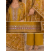 Mustard Royal Shimmer Gotta Patti Semi-Stitched Dress Material Mustard Royal Shimmer Gotta Patti Semi-Stitched Dress Material
