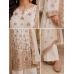 Ivory Blossom Premium Chenon Unstitched Suit Set Ivory Blossom Premium Chenon Unstitched Suit Set