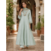 Mint Bloom Mal Cotton Stitched Frock Set Mint Bloom Mal Cotton Stitched Frock Set