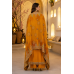 Royal Mustard Heritage Embroidered Crape Unstitched Suit Set