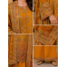 Royal Mustard Heritage Embroidered Crape Unstitched Suit Set