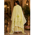 Lemon Blossom Mal Cotton Unstitched Suit Set