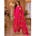 Radiant Fuchsia Bloom Organza Unstitched Dress Material with Organza Dupatta Radiant Fuchsia Bloom Organza Unstitched Dress Material with Organza Dupatta
