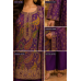 Royal Amethyst Paisley Designer Unstitched Crape Suit with Pure Chiffon Dupatta