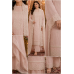 Peach Royale Mal Cotton Embroidered Unstitched Suit Set
