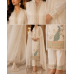 Ivory Peacock Silk Position Print Unstitched Suit Set