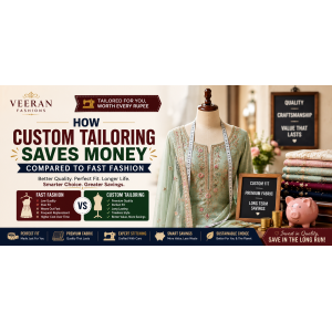 How Custom Tailoring Saves Money Compared to Fast Fashion
