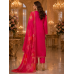 Radiant Fuchsia Bloom Organza Unstitched Dress Material with Organza Dupatta Radiant Fuchsia Bloom Organza Unstitched Dress Material with Organza Dupatta