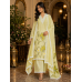 Lemon Blossom Mal Cotton Unstitched Suit Set