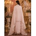 Peach Royale Mal Cotton Embroidered Unstitched Suit Set